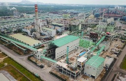马中关丹产业园350万吨钢铁项目14平米竖炉球团工程投产