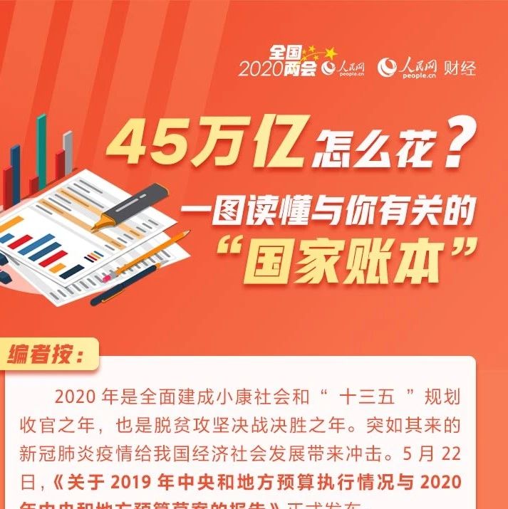 图解两会数字：45万亿怎么花？ 一图读懂与你有关的“国家账本”
