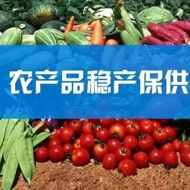 中央财政为农产品稳产保供提供有力支撑