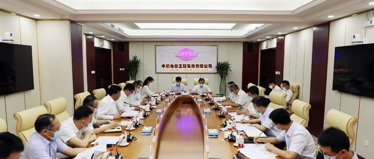 国务院国资委党委委员、副主任任洪斌到中国化学工程检查指导工作