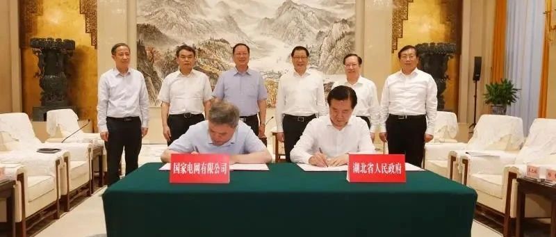 湖北省委书记应勇、省长王晓东会见国家电网董事长、党组书记毛伟明