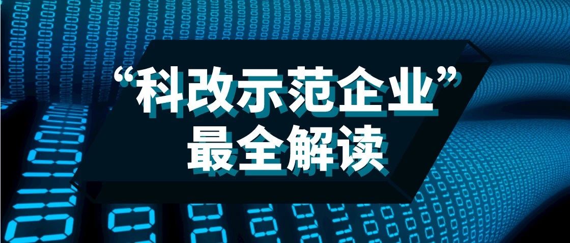 全景透视204户“科改示范企业”
