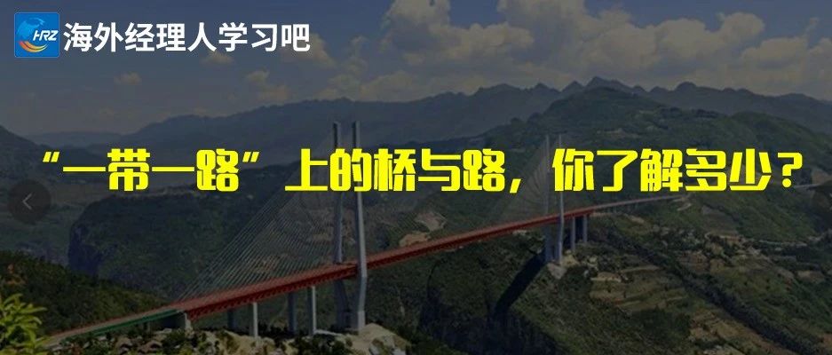 围观丨“一带一路”上的桥与路，你了解多少？